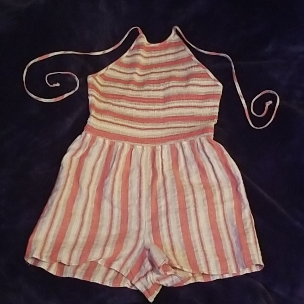 Bebop Striped Romper